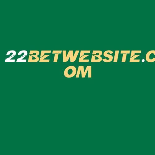 Logo da 22BETWEBSITE